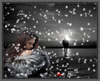 Сніг серед весни...