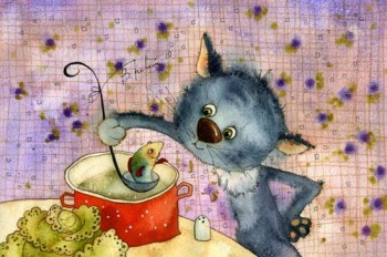 Кіт Мурлика зголоднів