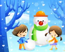 Люблю я білий-білий сніг