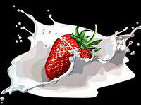 Полуниця з вершками