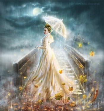 Не плач дощами, осене печальна