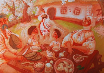 Садок вишневий коло хати