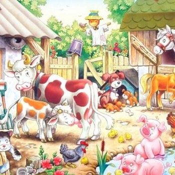 Весна в хліві