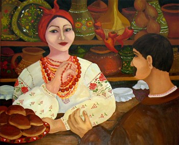 Кум у гостях