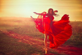 Я так люблю вбиратися в червоне...