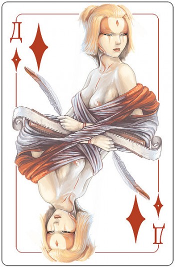 Дама червоної масті…