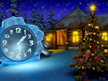 Новорічний годинник