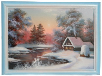 Вечір в горах заснув