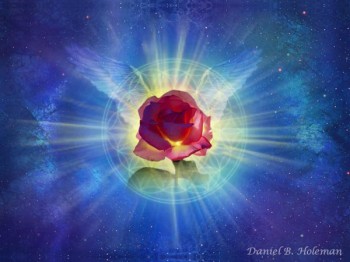 Небесний квітучий мотив