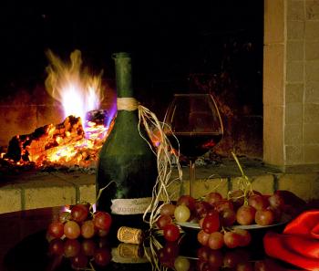 Роздуми біля каміна