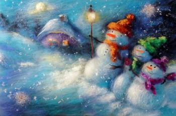 СНІГОВИКОВІ ВІРШИКИ