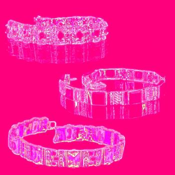 Сріблясті браслети