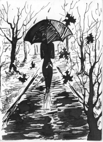 О,  ці похмурі дні...