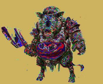 Свиня Порилась