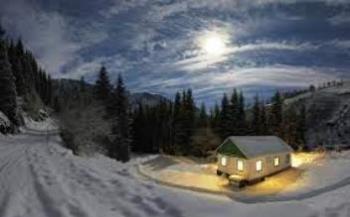 У батька взимку