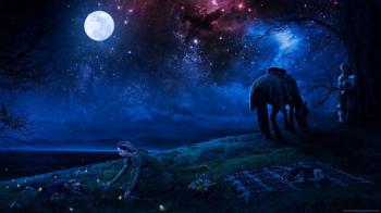 На небесні лани неозорі...