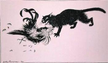 Кіт і півень