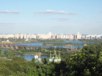 Cьогодні була в Ботанічному на схилах Дніпра...