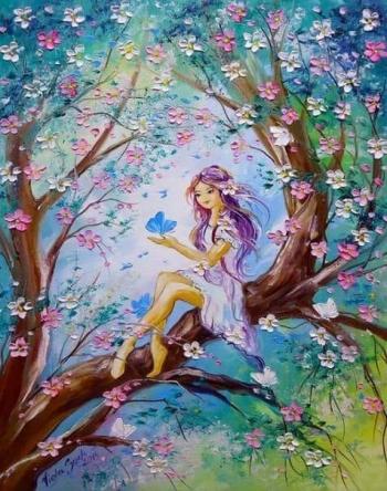 Весни моєї сяєво небесне