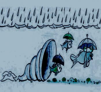 Як Рибі Парасолька