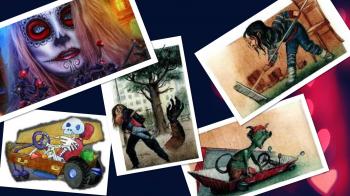 Дівчинка на Скейтборді