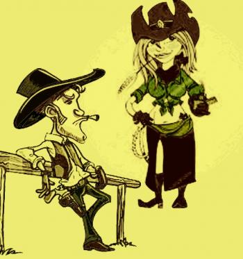 Розкажи,  Ковбою...