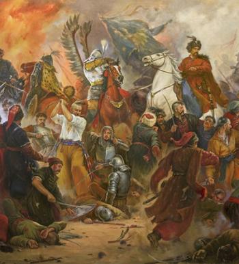 Хилились стязі,  пнулись вгору