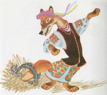 Лисичка,  тиковка,  скрипка та капкан