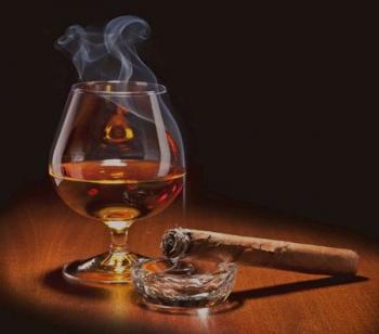 Докурюйте сигари,  допивайте...