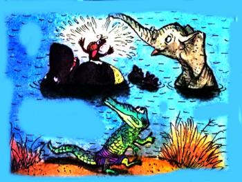 Мавпочка і Крокодил