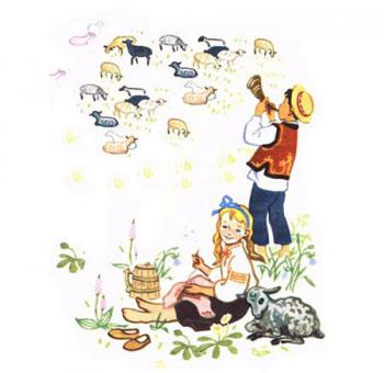 Золотокудра дівчинка