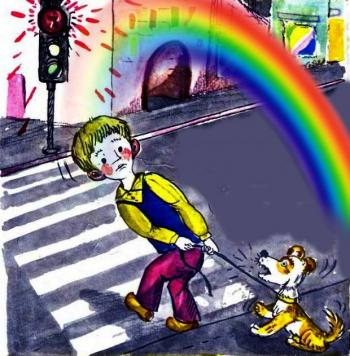 Песик Бровко і Світлофор