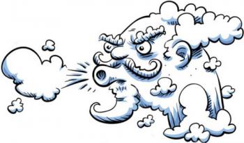 Ласкавий Вітер і холодний Вітрюга