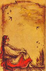 Сонце заходить,  гори чорніють