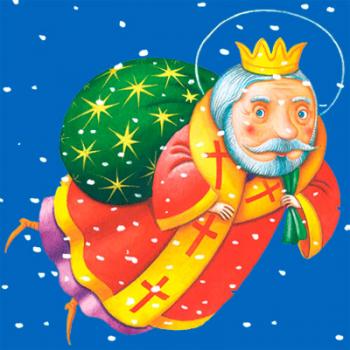 Святий Миколай над селом