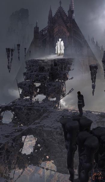 У вежі в хуртовину