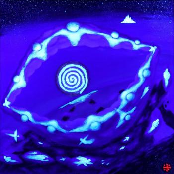 Cузір`я Ліхтарів у нічному вікні