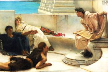 Буколіка XIV. «Есхін та Тионіх, або любов Кініски»