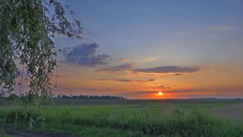 Скотилось сонце в золоті отави