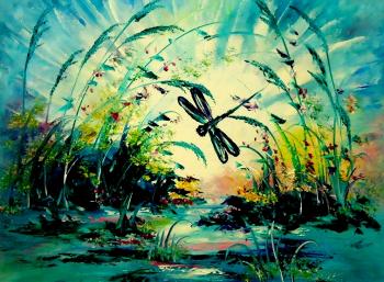 Диво на березі озера...