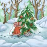 Лісова новорічна ялинка