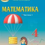 Математика 4 клас, НУШ