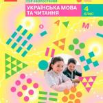 Українська мова та читання 4 клас, НУШ