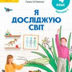 Я досліджую світ 4 клас, НУШ