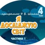Календарно-тематичний план з Я досліджую світ для 4 класу НУШ