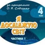 Календарно-тематичний план з Я досліджую світ для 4 класу НУШ