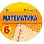 Календарно-тематичний план з математики для 6 класу