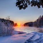 Зимовий подих світання