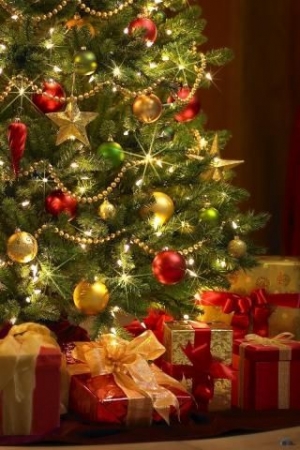 Заховавшись під ялинкою