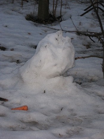 Казка про сніговика